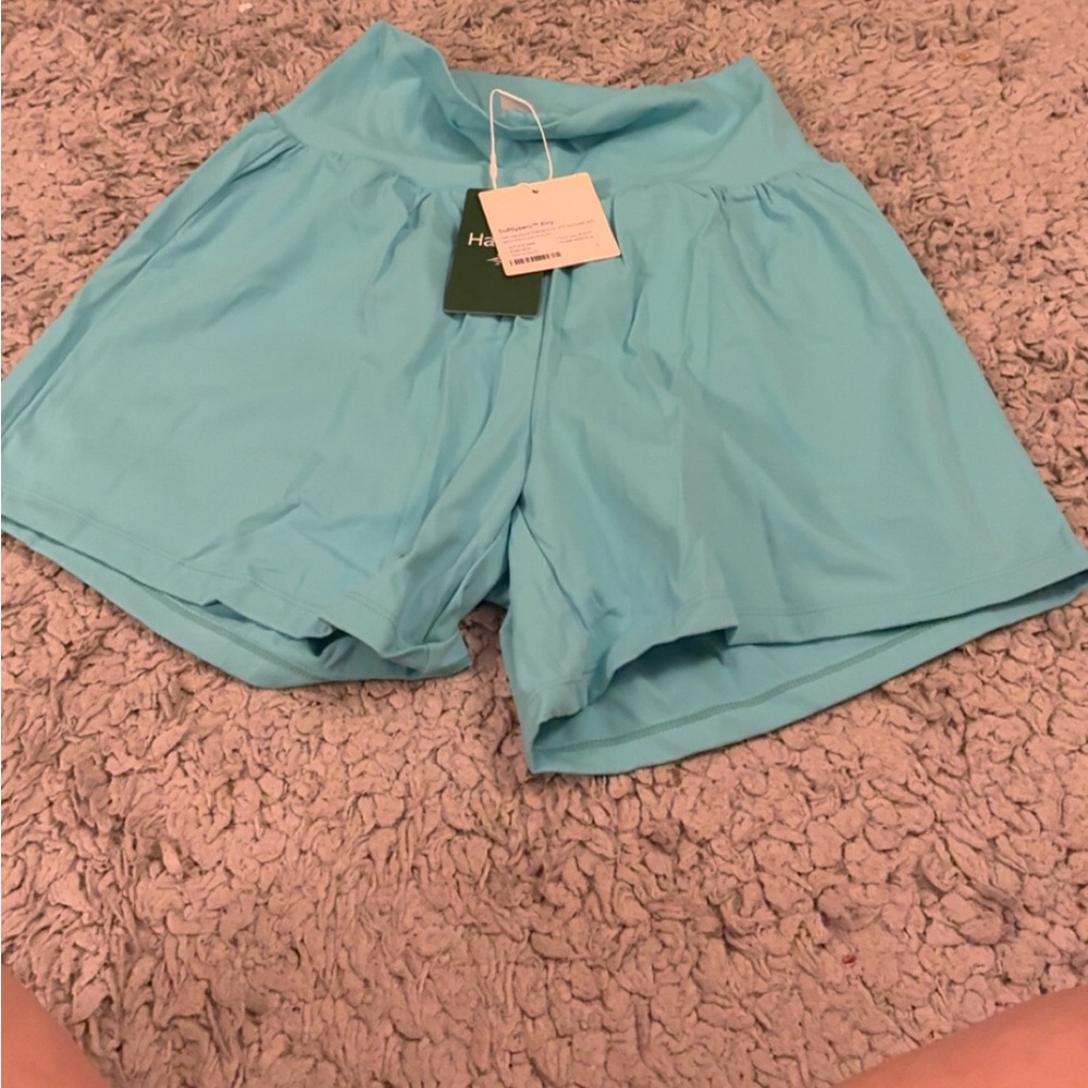 Halara Super High Waisted 2-in-1 Cool Touch Yoga Shorts 7" with Pockets - Picture 4 of 4